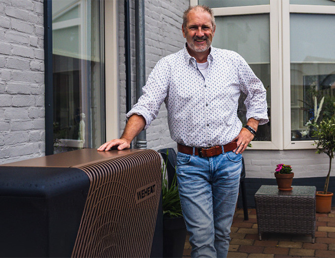 Wilfred bespaart 50% energiekosten met zijn warmtepomp